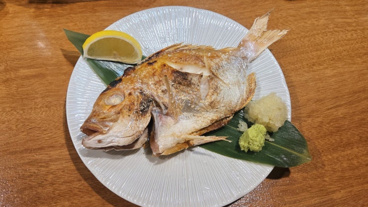  서귀포 이자카야 현지인 숯불구이 맛집 로바타 타키비 올레시장점 금태