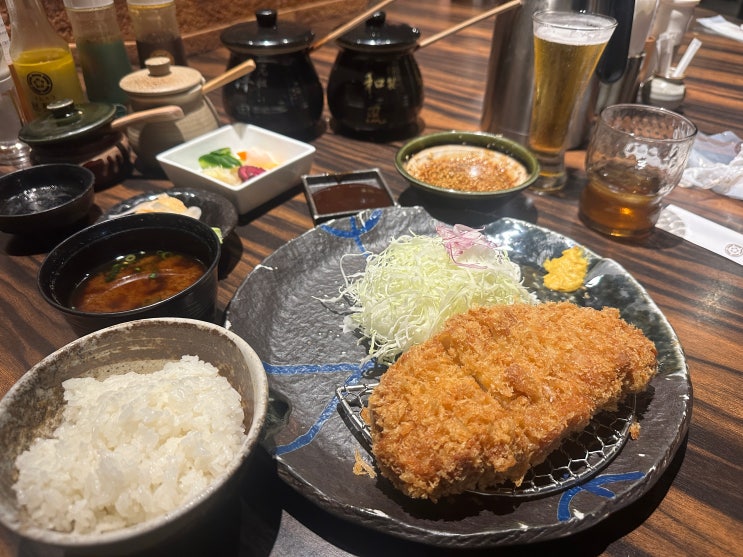  구마모토 맛집 흑돼지 돈까스 카츠레츠테이