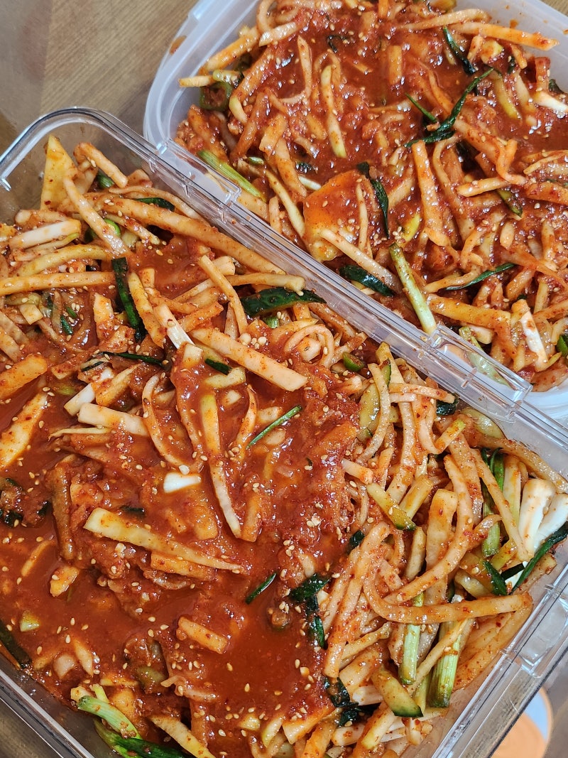 가오리회무침 설명절음식