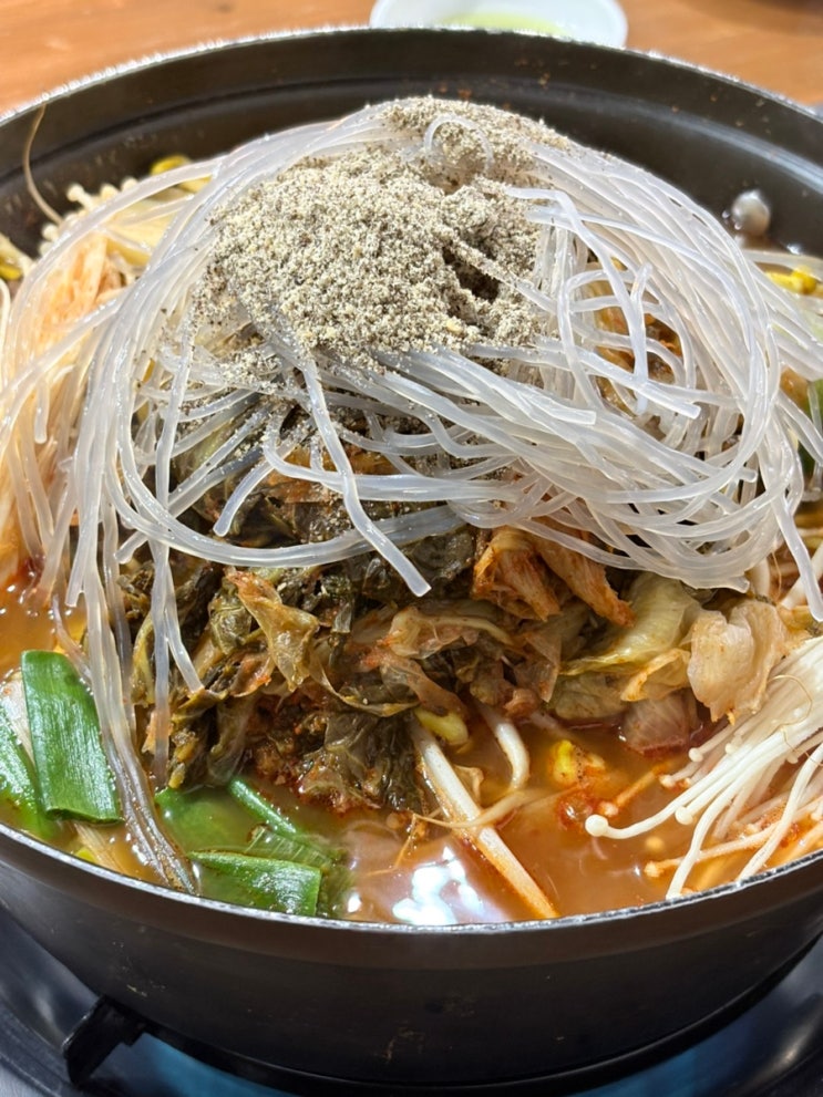  포항 터미널 맛집 든든한 해장국 추천 차밭골감자탕