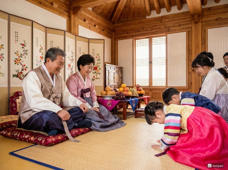 설날 세배하는 방법 총정리