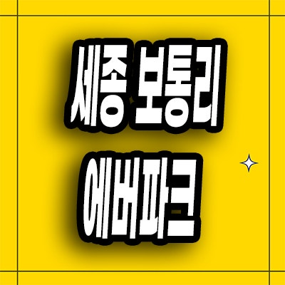  세종 연기면 보통리 민간임대아파트 에버파크 10년전세 모델하우스 위치