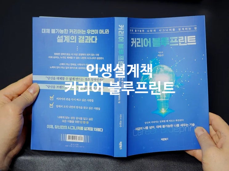  115. 인생설계 책 추천 커리어 블루프린트 직장인 커리어성장
