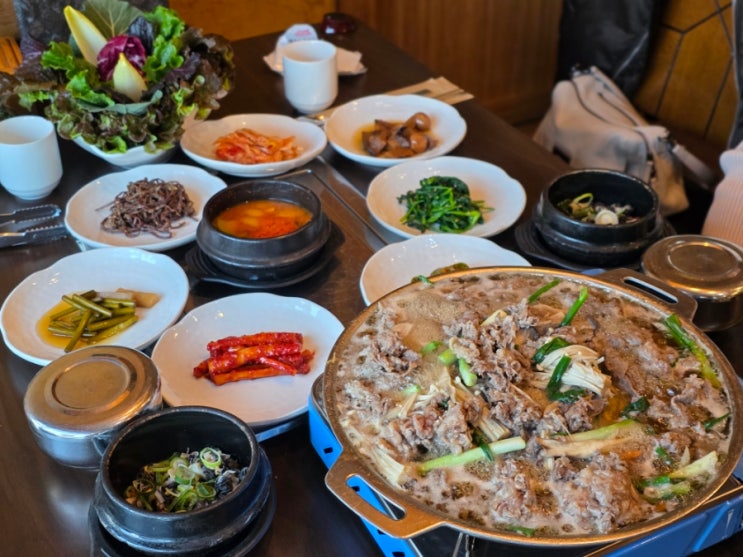  안산시청 맛집 안산 쌈밥집 진성관 부모님 가족 외식 메뉴 추천
