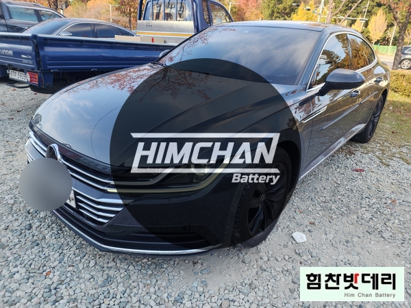  창원배터리 창원밧데리 폭스바겐 아테온 배터리 교환 바르타 AGM70 적용   힘찬배터리 창원 본점 방문 작업