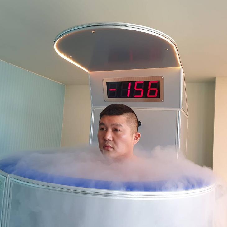  연예인 단기간 다이어트 크라이오테라피 효과는?