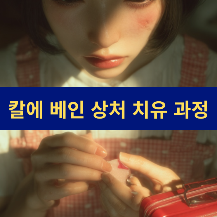  칼에 베인 상처 세균 감염 면역 방어 기작 상처 회복 과정