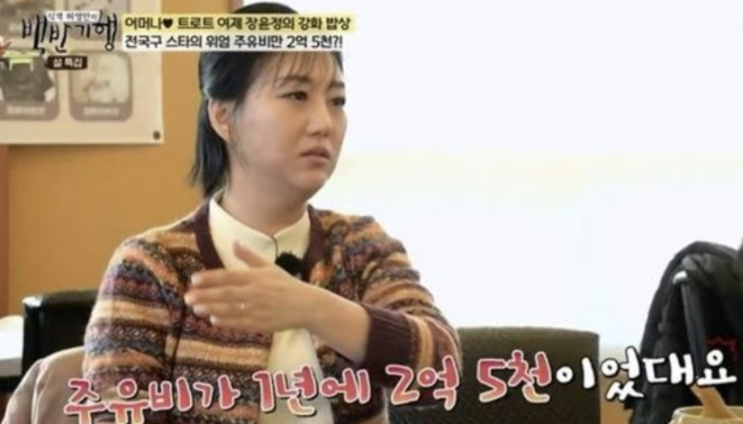   1년 기름값만 2.5억?! 장윤정이 직접 밝힌 ‘행사 퀸’의 억 소리 나는 클래스네요