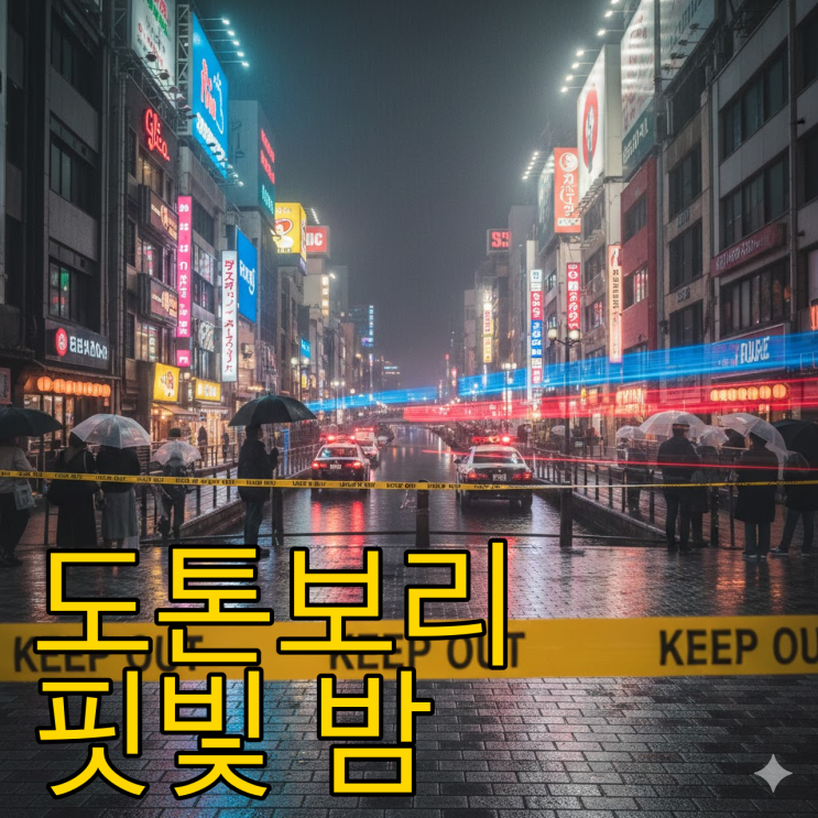  오사카 도톤보리 흉기 난동 10대 사망 사건의 전말