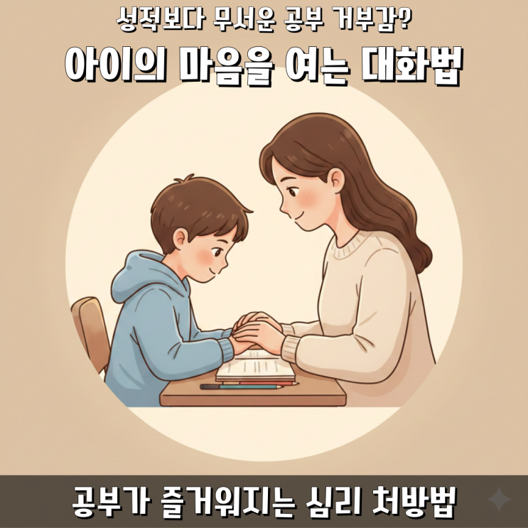  성적보다 무서운 공부 거부감 없애는 법