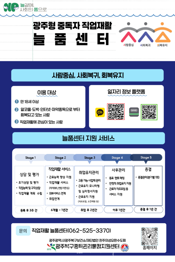  광주시, 중독자 직업재활 통해 자립 돕는다..‘센터형 중독자 직업재활 지원사업’ 본격 시행