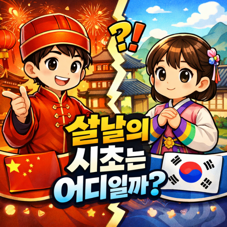  설날의 기원은 어디일까? 중국에서 온 명절일까 한국 고유 명절일까