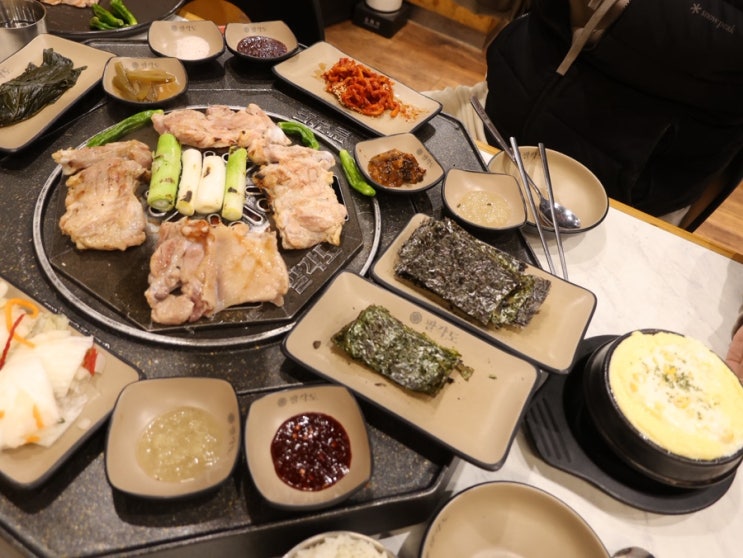  구리 갈매 애견동반 식당 팔각도 닭갈비 닭특수부위 맛집