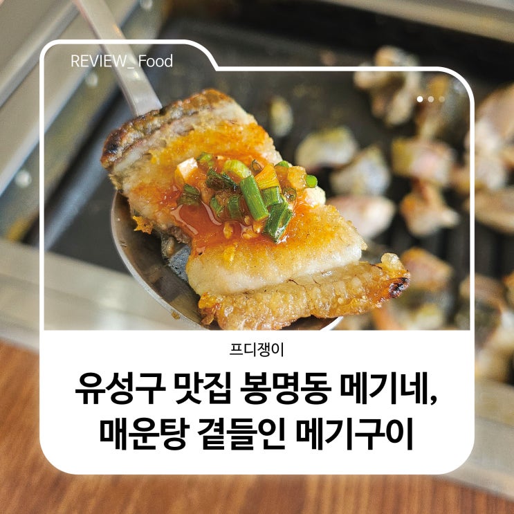 유성구 맛집 봉명동 메기네, 매운탕 곁들인 메기구이