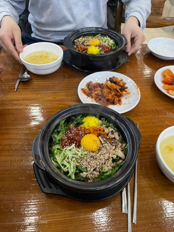  군산 장미칼국수 직영점 수송동한식 돌솥비빔밥 강강추 군산맛집 내돈내산 웨이팅맛집 장미칼국수 포장판매 수송동혼밥