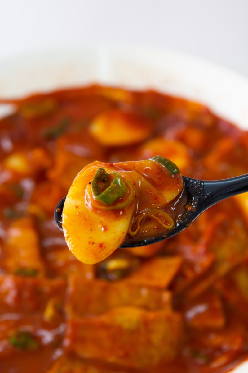 신전떡볶이-명절 가래떡으로 신전떡볶이 양념으로 매콤칼칼하게 시작해요~^^