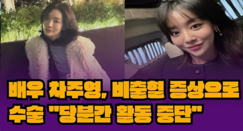 '활동 중단' 차주영, 수술 후 회복 중 심경 토로 "다신 이런 일 없게 해주길"