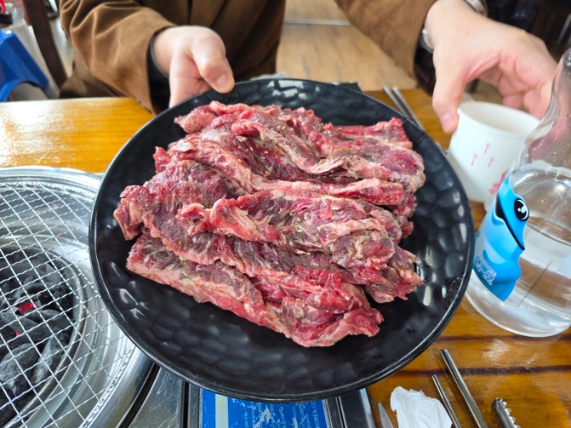 안성 비봉산 화로구이 양념소갈비 가성비 끝판왕 5살 아이랑