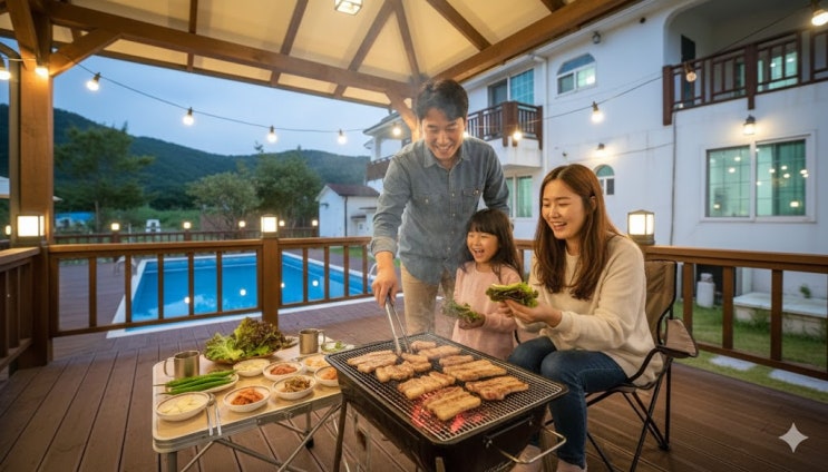  감성 가득한 휴식처, 경주  풀빌라 & 토지 통매각(펜션매매)