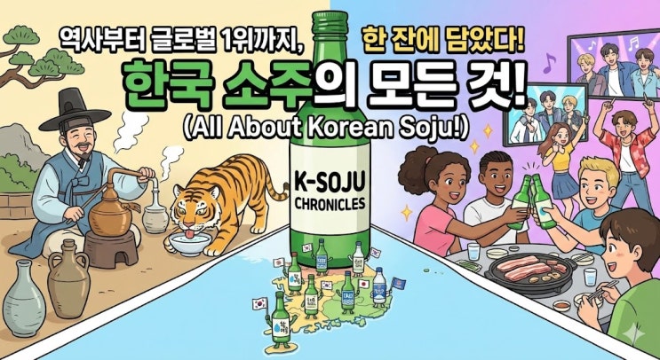  한국의 '소주 브랜드'는 어떤 것들이 있을까요? 한국소주 어디까지 경험해 보셨나요? 우리나라 희석식소주의 종류와 증류식소주 종류.