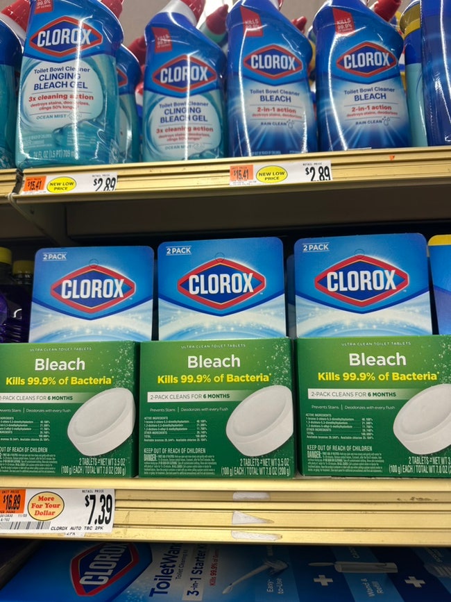 [내돈내산] 변기세정제 ‘클로락스(Clorox)’추천