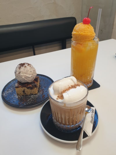 대구 들안길카페 앤드커피 수성구카페 이색카페 주얼리공방 야외테라스