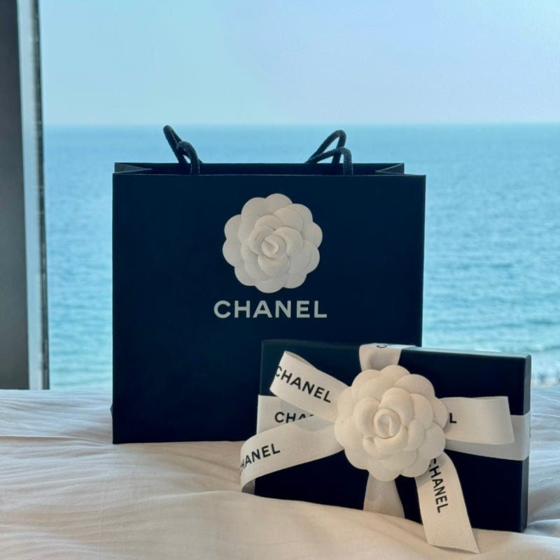 부산 센텀신세계 샤넬 캐비어 클래식 카드슬롯 블랙 은장 만족 구매후기