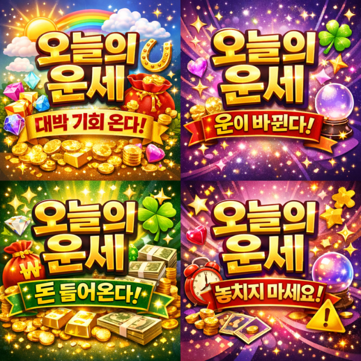  운이 바뀔 사람들을 알려주는 오늘의 운세(60갑자 생년 별자리 행운의). 2026년 2월 17일