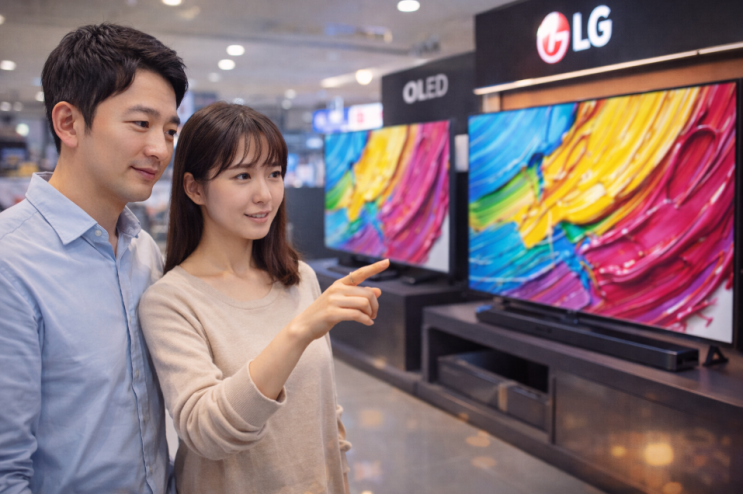  lg 나노셀 ai 75, 65인치 대형TV추천 티비화질 가격 사이즈 차이