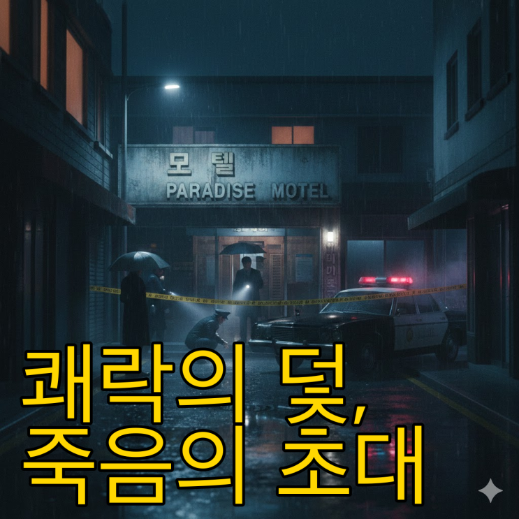  강북구 모텔 연쇄 사망 20대 여성의 소름 돋는 두 얼굴