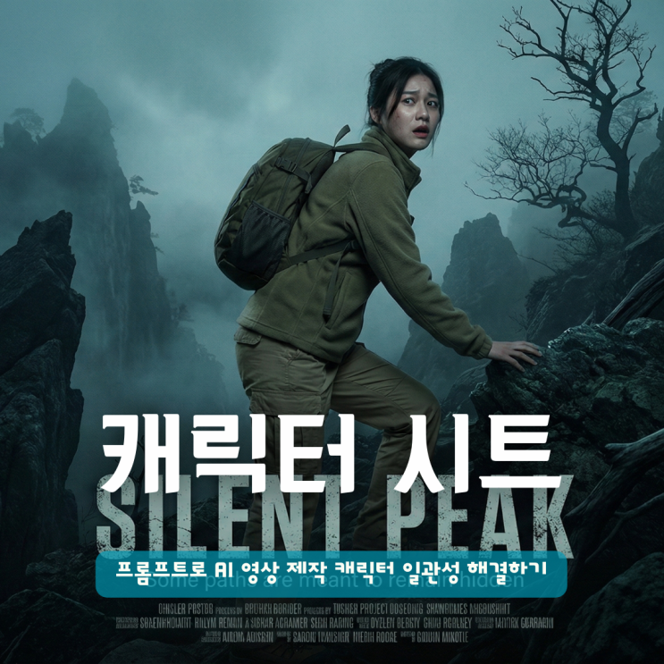  나노바나나프로 캐릭터시트 프롬프트로 AI 영상 영화 제작 일관성 해결하기