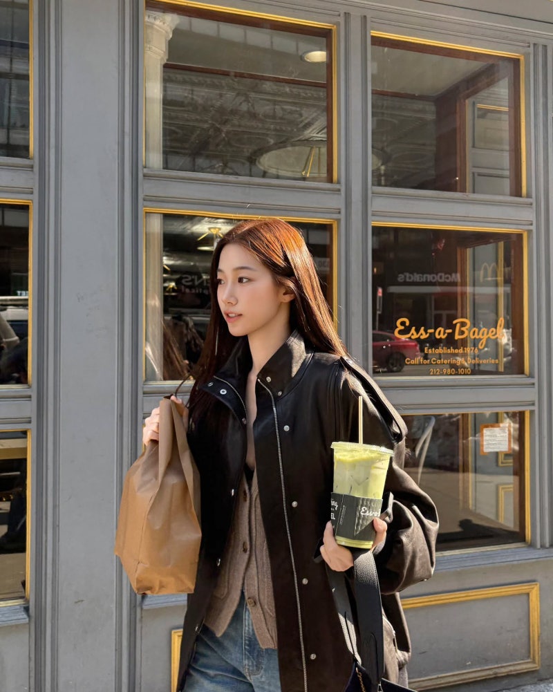 Kazuha Conquers New York! LE SSERAFIM Kazuha's Instagram 'Quiet Luxury' Casual Outfit Details
