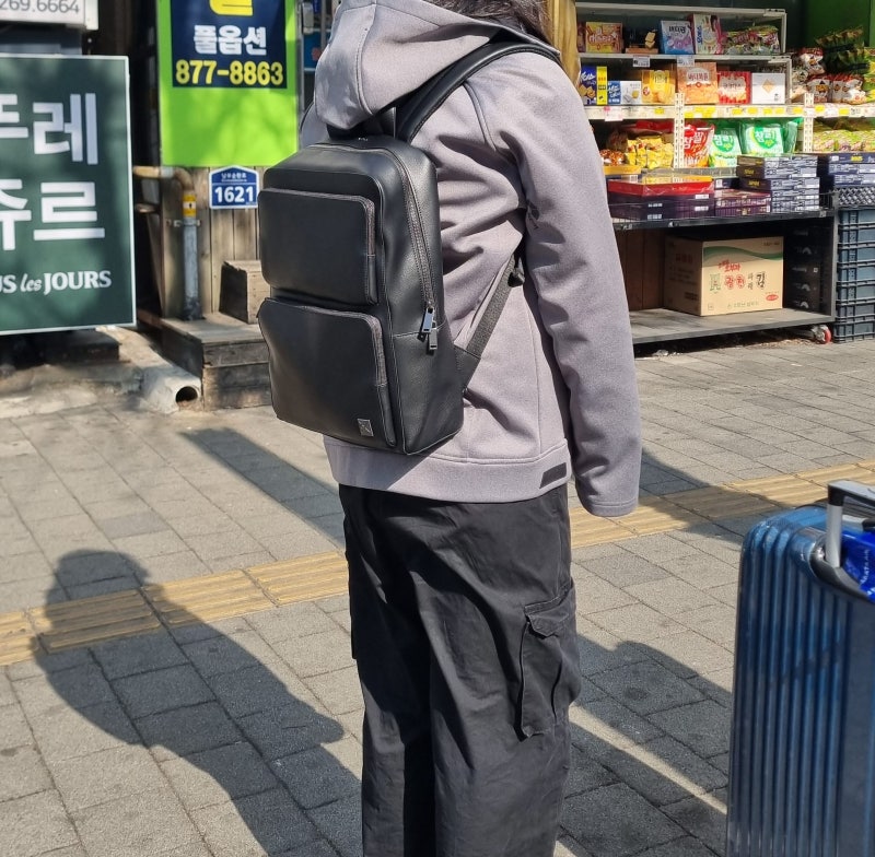 CK 캘빈클라인 백팩 슬림포켓 남성, 여자인 내가 사용한 후기