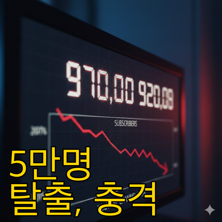 충주맨 사퇴, 구독자 5만 증발과 공직사회의 민낯