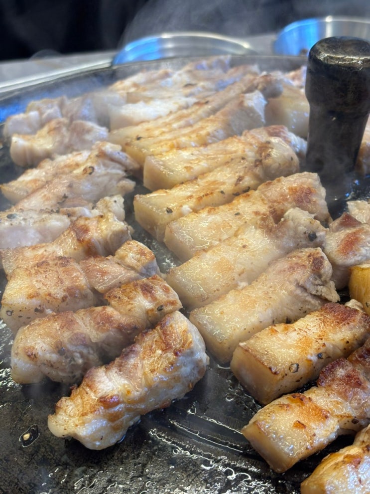  평택 지제 삼겹살 맛집 제주솥님｜솥뚜껑 삼겹살 내돈내산 후기