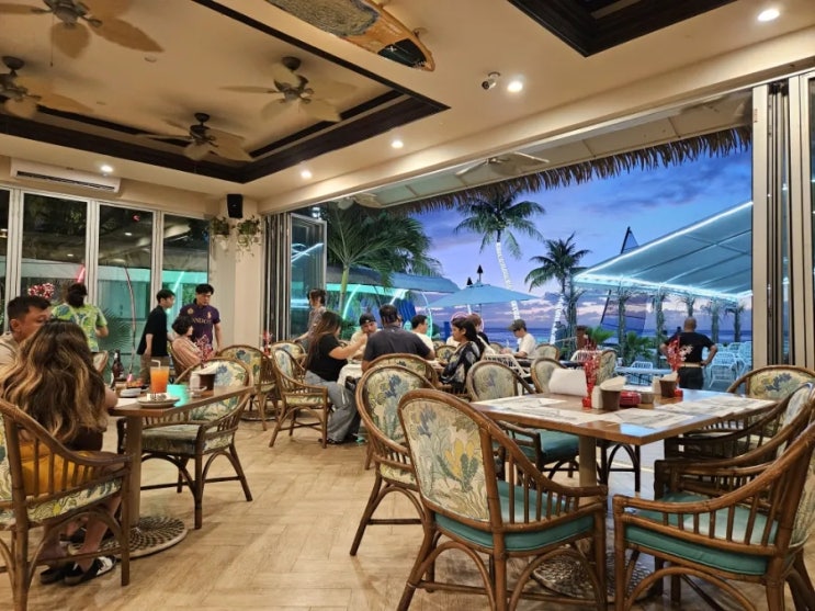  사이판 맛집: 서프클럽 Surf Club, 바베큐가 맛있는 인생샷 선셋 명소