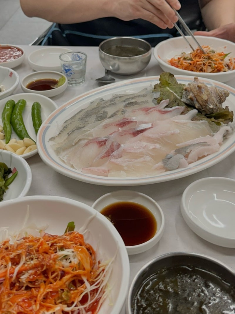부산 송정 횟집 주차가능 5번 넘게 방문한 중앙횟집