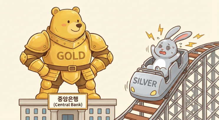  [2026 전망] 금값 5,400불 간다? 골드만삭스가 경고한 은(Silver)의 배신