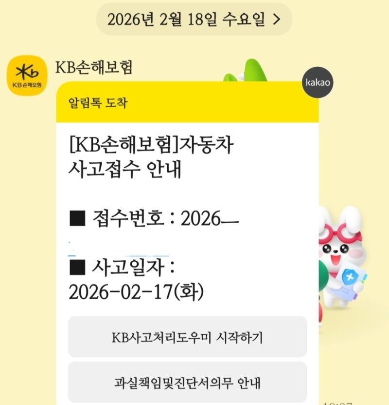 보험 접수했다더니 조회가 안 된다, 후미추돌 후 실제 대응 과정