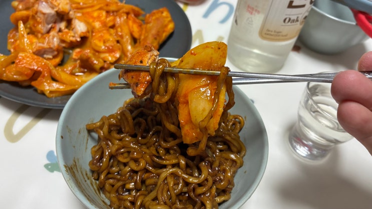  캠핑음식으로 딱인 닭갈비밀키트 계솔 매콤 닭갈비 600g 집에서 즐기는 하남맛집