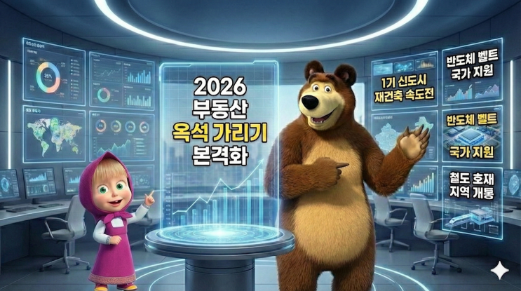  2026 부동산 핵심 요약: 1기 신도시 선도지구 리스트 & 반도체 산단 수혜지 총정리 (ft. 양산선 개통)