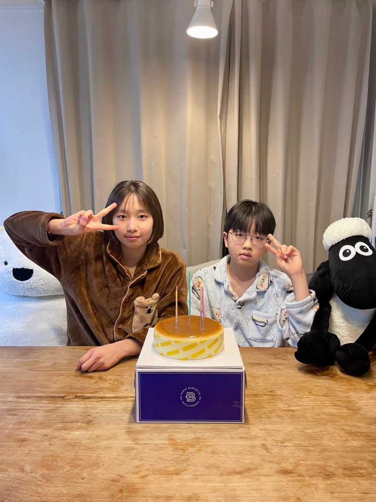둥이들의 14번째 생일 / 슬쌍디아빠 이동섭