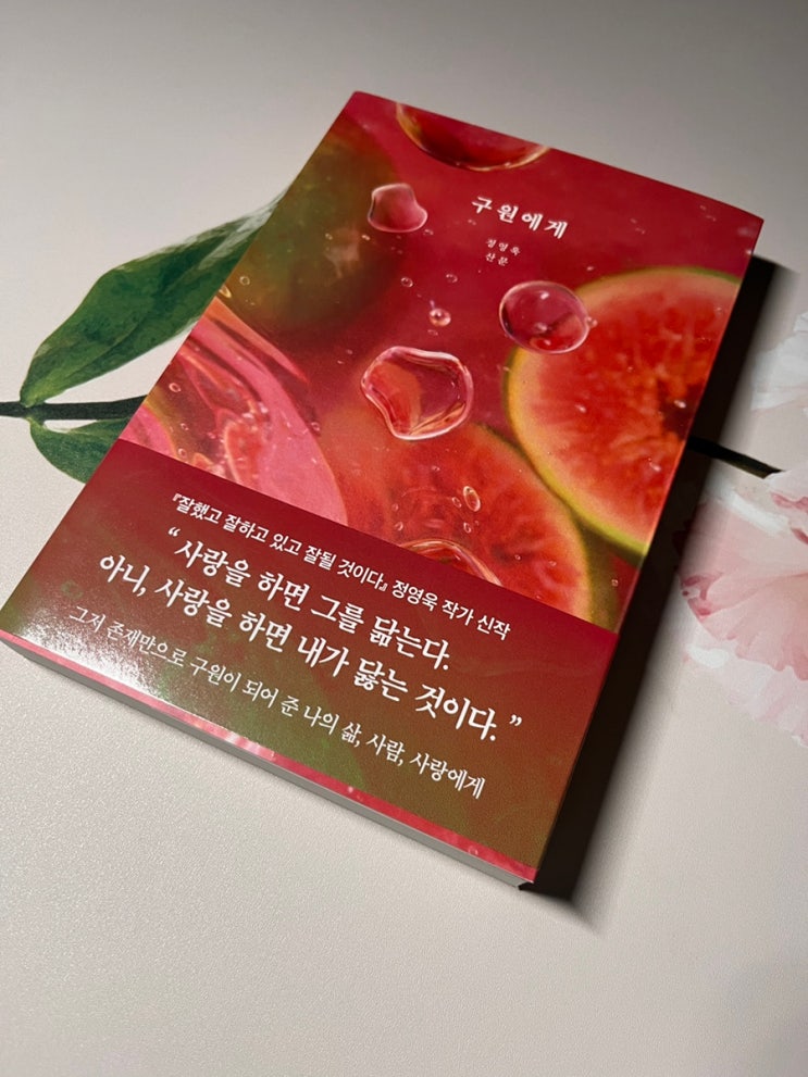  정영욱 산문집 구원에게 감상평