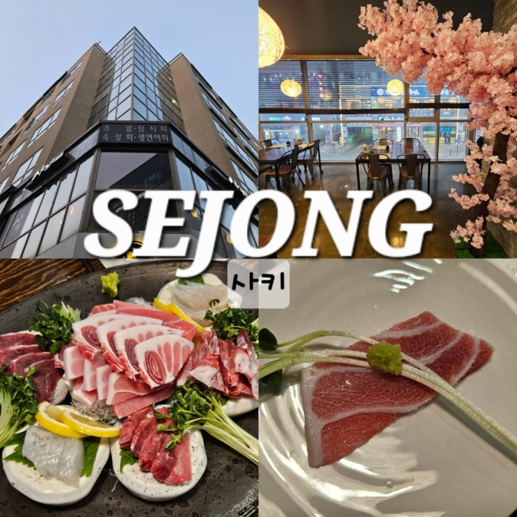  세종 참치 사키 모임하기 좋은 세종시 보람동 맛집