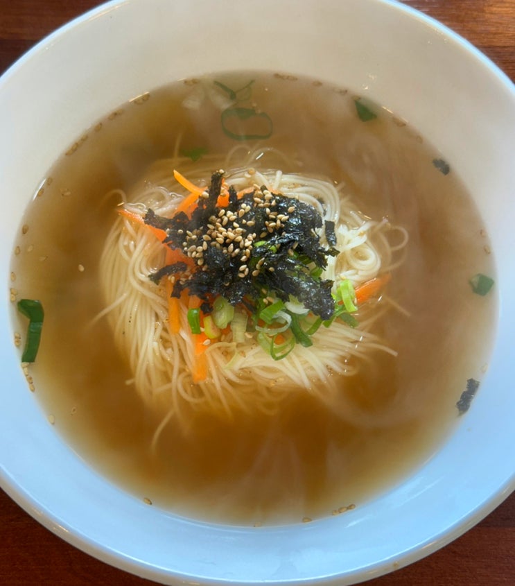  제주 신화월드 5분컷 맛집 동광국수 7천원 국물, 생각보다 고급짐