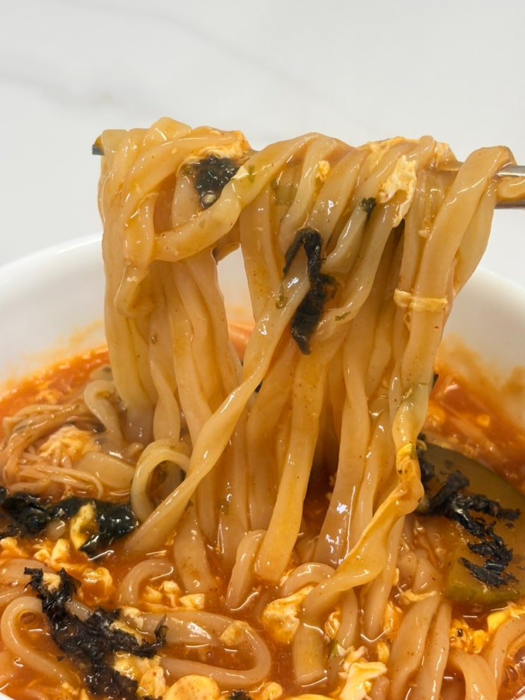  강릉장칼 국수밀키트 추천 로컬맛집 택배 후기 까치집까치칼국수