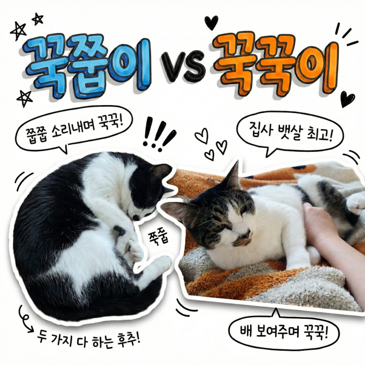  꾹쭙이 VS 꾹꾹이 집사님댁 고양이는?(아니근데 몇분이나 하냐고!!!)