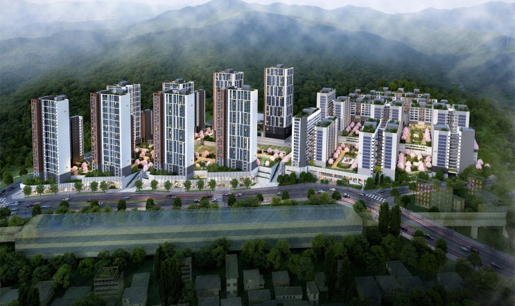  상계뉴타운 상계2구역 2000세대 랜드마크 상계 더포레스테 미래
