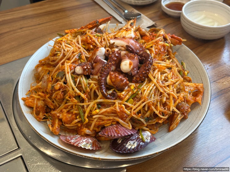  [인천 식당, 카페] 용현동 물텀벙거리 - 본가물텀벙 / 카페텀벙 - 아구찜, 해물찜 식사 후기