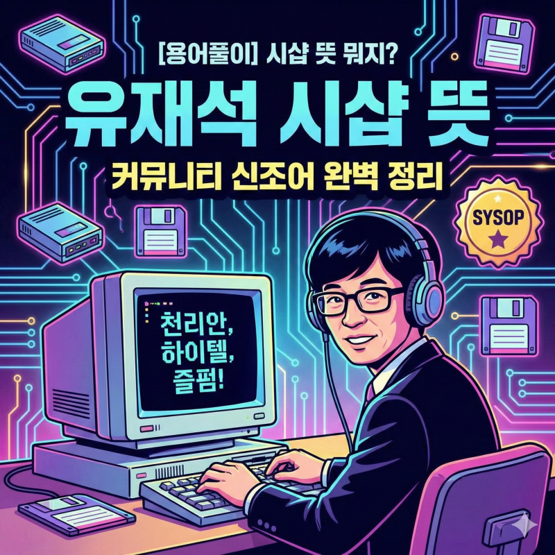 시샵 뜻 뭐지? 요즘 예능프로그램 자주 등장해. 유재석 시샵 의미